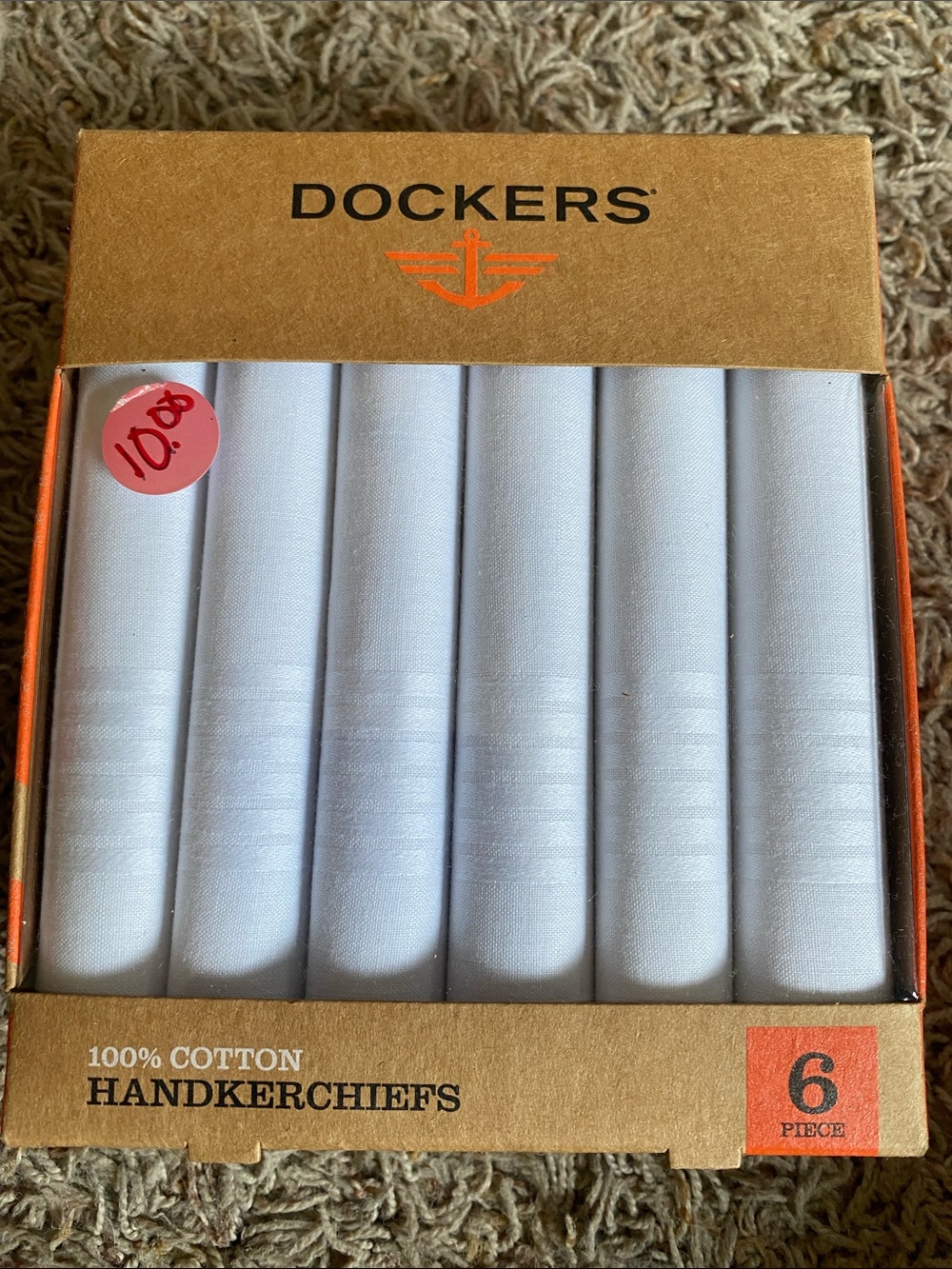 6 piece Handkerchiefs Box Dockers